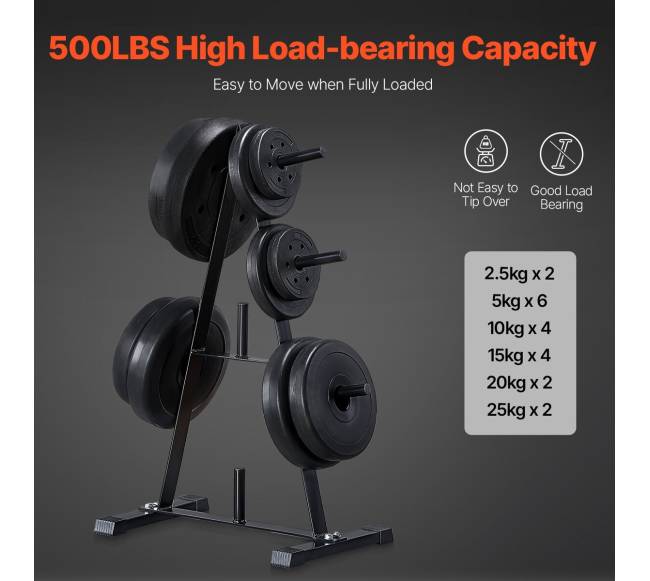 Svorio plokščių stovas namų sporto salei1