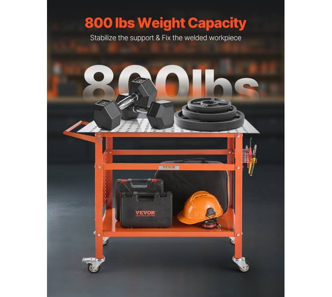 Suvirinimo stalas 1016 x 609 mm 363 kg talpos1