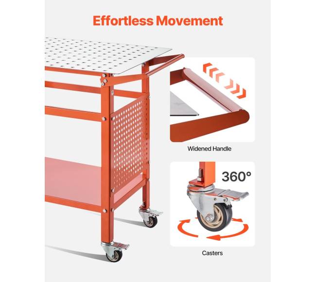 Suvirinimo stalas 1016 x 609 mm 363 kg talpos4