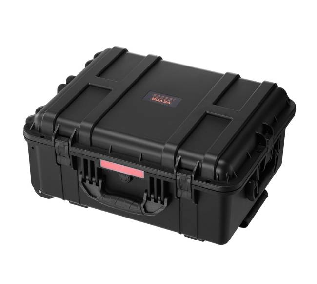 2.5 kubinių pėdų atsparus orams lagaminas su ratukais ir rankena8