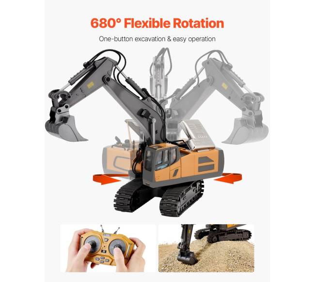 Nuotoliniu būdu valdomas ekskavatoriaus žaislas2