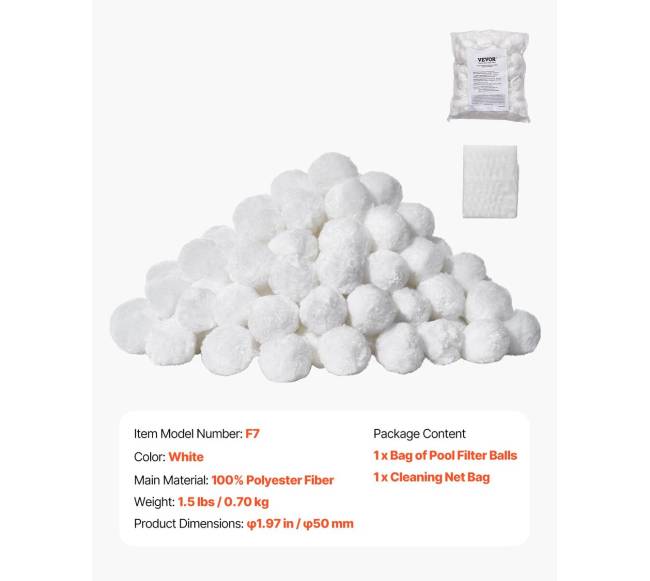 Baseino filtro rutuliai smėlio siurbliui6