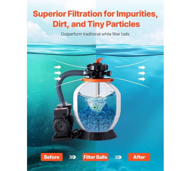 Plaukimo baseino filtro rutuliai2