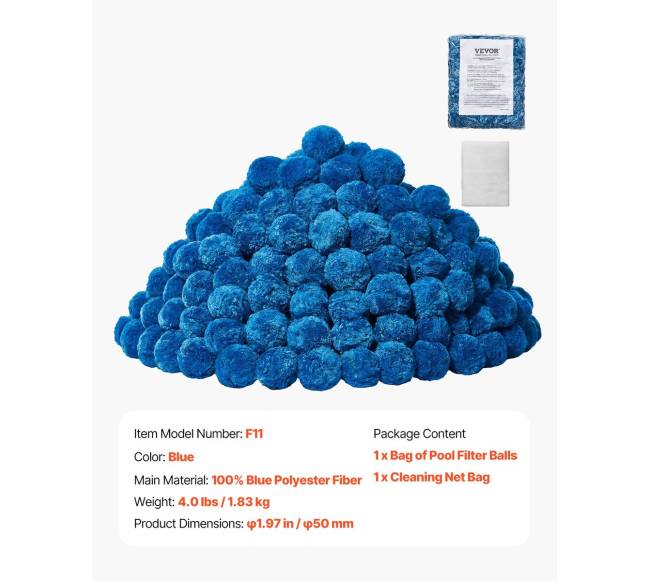 Plaukimo baseino filtro rutuliai6