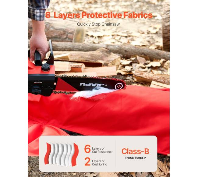 Grandininio pjūklo apsauginės kelnės2