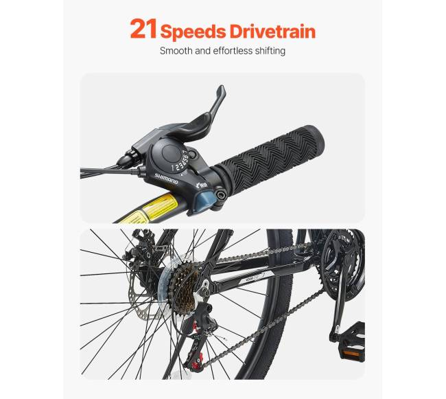 29" kalnų dviratis su Shimano 21 pavaromis2