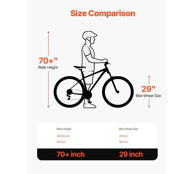 29" kalnų dviratis su Shimano 21 pavaromis6