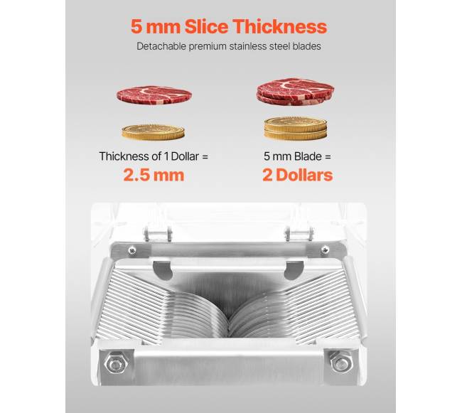 Elektrinė mėsos pjaustyklė 850W2