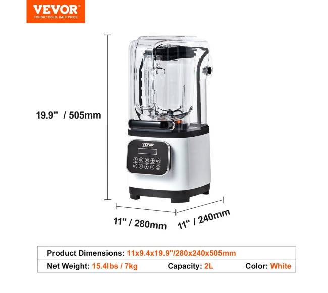 Profesionalus komercinis maišytuvas 68 oz6