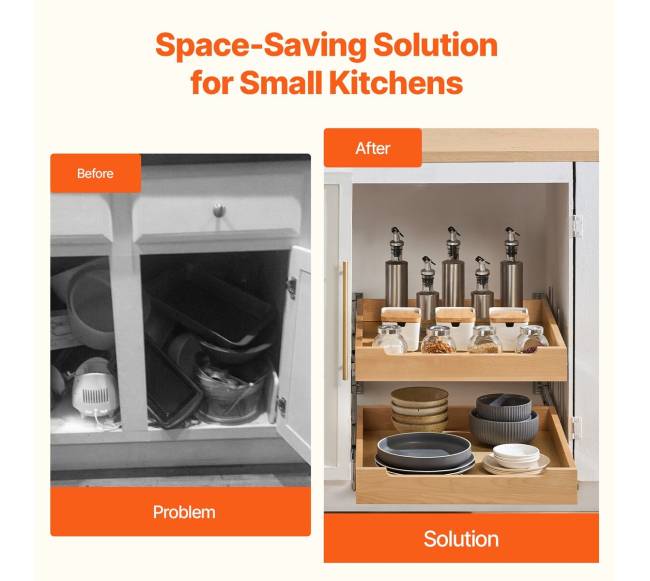 Dviejų lygių ištraukiančių spintelių organizatorius3