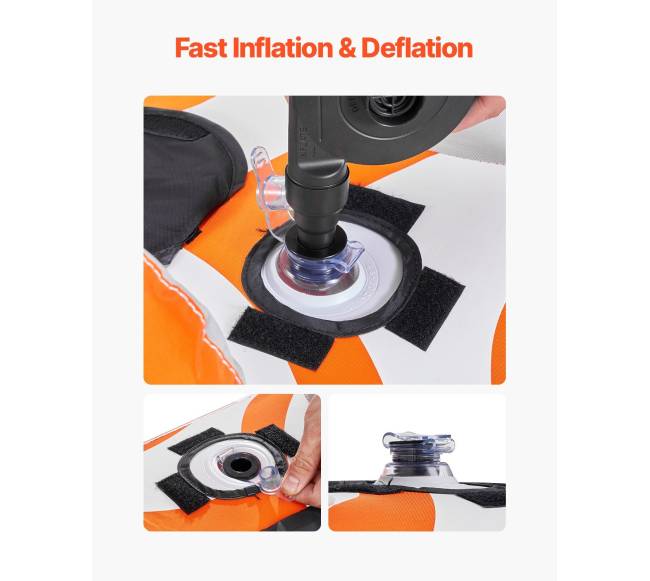 2 vietų pripučiama vilkimo valtis su sėdynėmis3