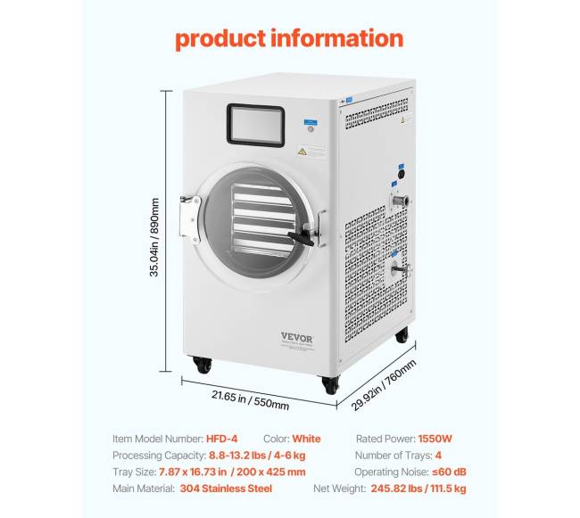 Džiovykla vaisiams ir daržovėms šaldyti 4 sluoksnių6