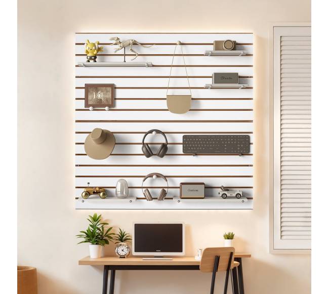 4 x 4 pėdų balta garažo sienelė7