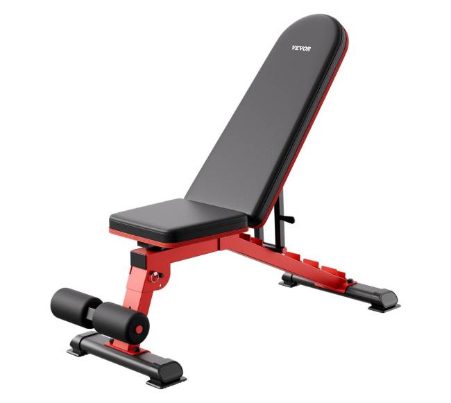 Reguliuojamas sulankstomas suoliukas treniruotėms0