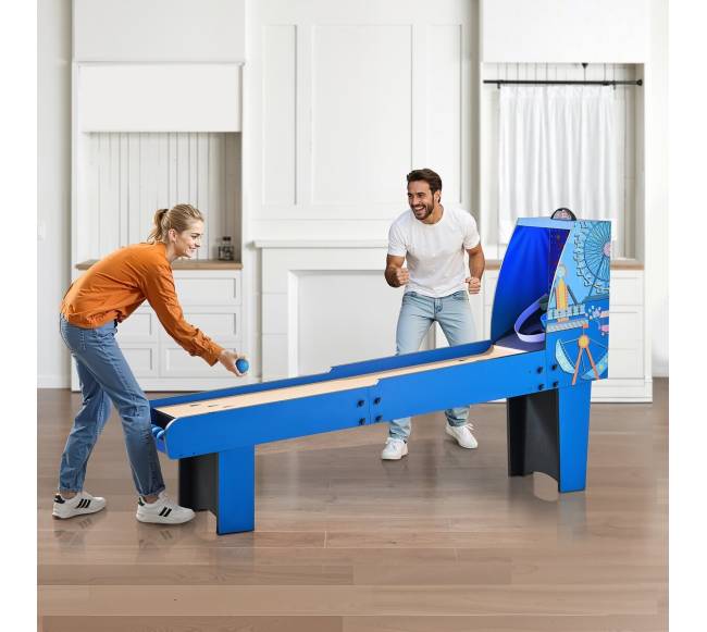 2,4 m ilgio ritinio ir taškų arcade stalas7