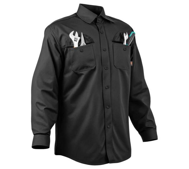 Apsauginė suvirinimo striukė, juoda, dydis L9