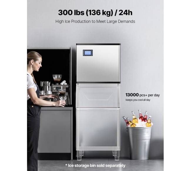 Prekybinė ledo daryklė 136 kg24 h2