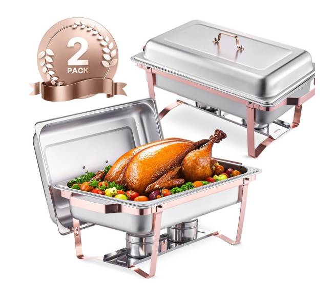 8 l talpos bufeto chafingo indų komplektas0