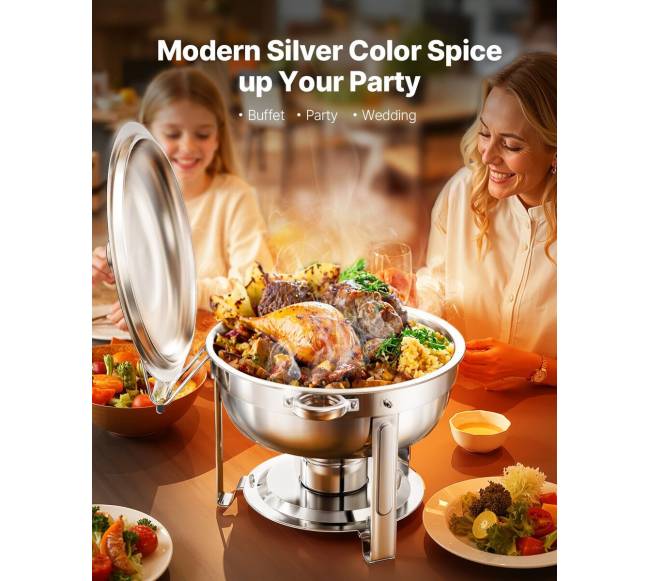 Apvalių šildytuvų rinkinys iš nerūdijančio plieno1