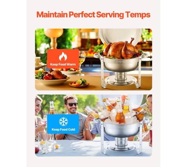 Apvalių šildytuvų rinkinys iš nerūdijančio plieno2