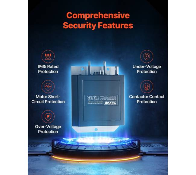 Golf vežimėlio valdiklis 36V 350A EZGO modeliams3