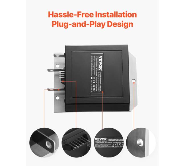 Golf vežimėlio valdiklis 36V 350A EZGO modeliams5