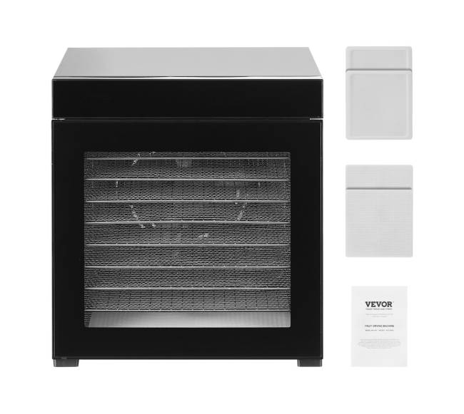 Dešimties padėklų maisto džiovinimo aparatas8