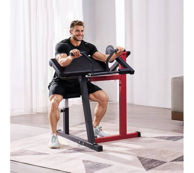 Dvikryptė štangos suolelis bicepsų ir tricepsų pratimams7