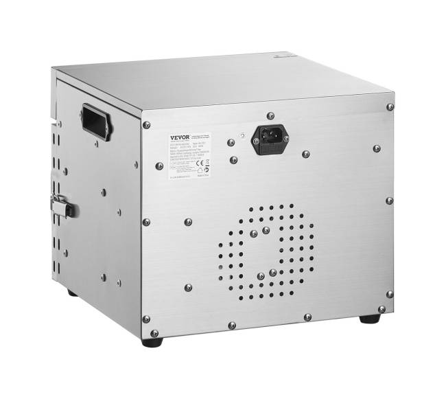 6 dėklų maisto džiovintuvas nerūdijantis plienas 400W9