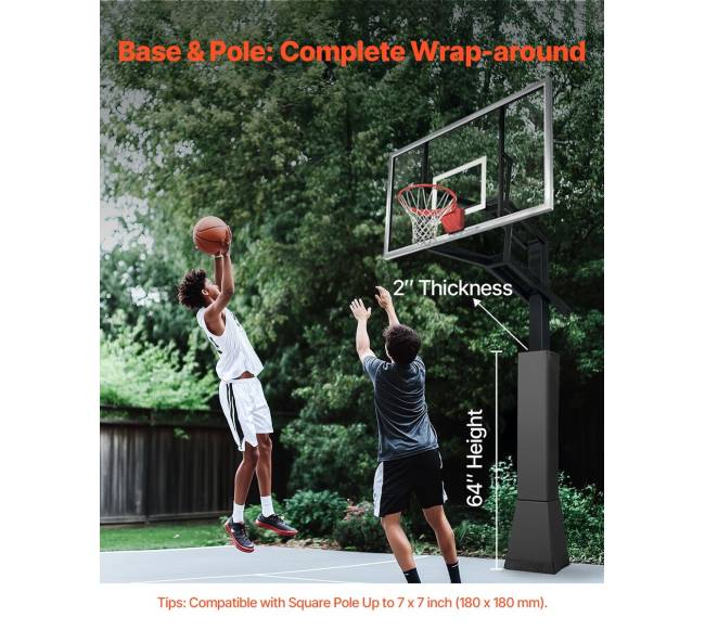 163 cm krepšinio stovo apsaugos paminkštinimas2