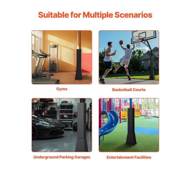 163 cm krepšinio stovo apsaugos paminkštinimas5