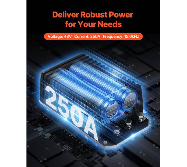 48V 250A greičio valdiklis EZGO TXT vežimėliams2