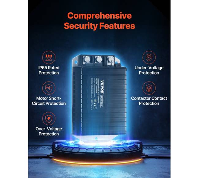 48V 250A greičio valdiklis EZGO TXT vežimėliams3