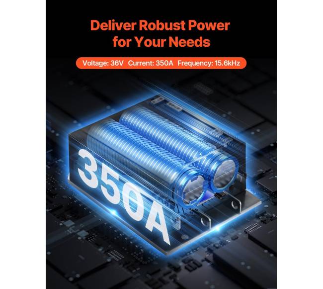 Golfinio vežimėlio greičio valdiklis 36V 350A2