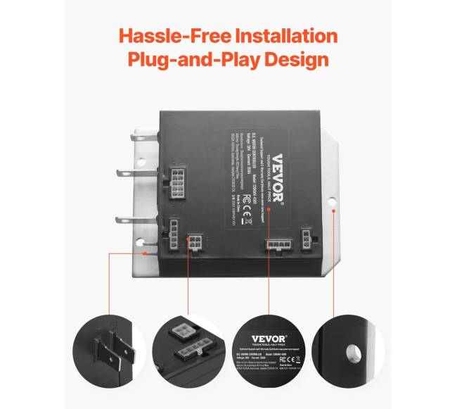 Golfinio vežimėlio greičio valdiklis 36V 350A5