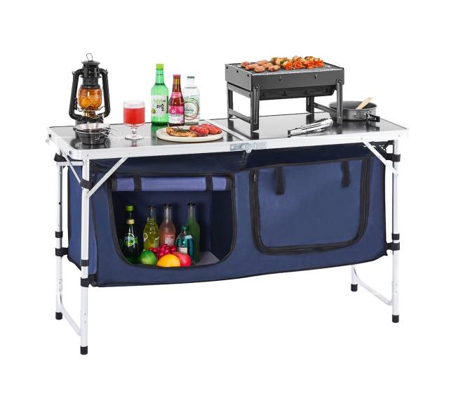 Nešiojama sulankstoma stovyklavimo virtuvės stotis0