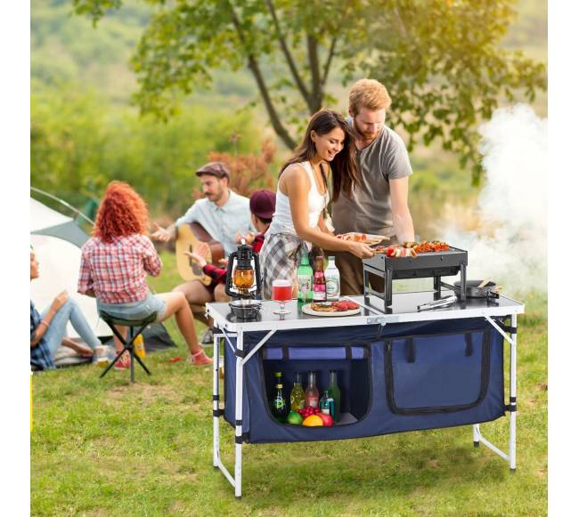 Nešiojama sulankstoma stovyklavimo virtuvės stotis7