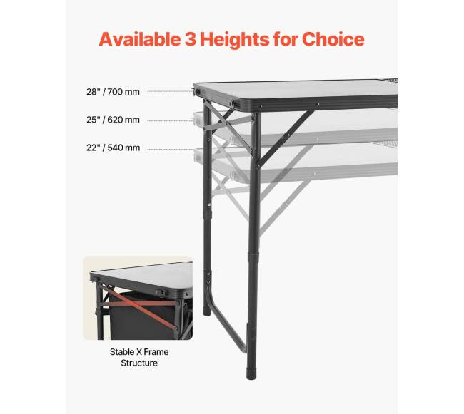 Lauko virtuvės stalas su reguliuojamu aukščiu3