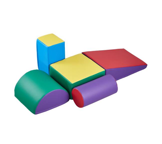 Penkios vaikiškos minkštos kopimo kaladėlės9