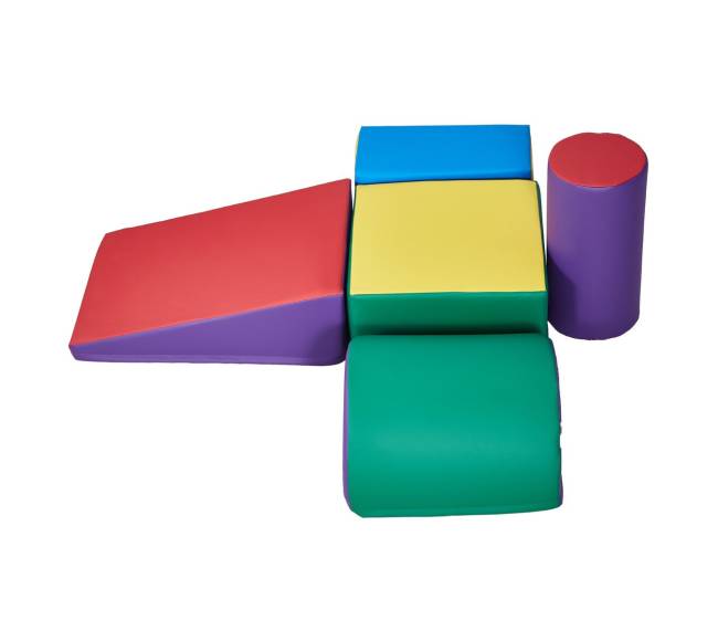 Penkios vaikiškos minkštos kopimo kaladėlės10