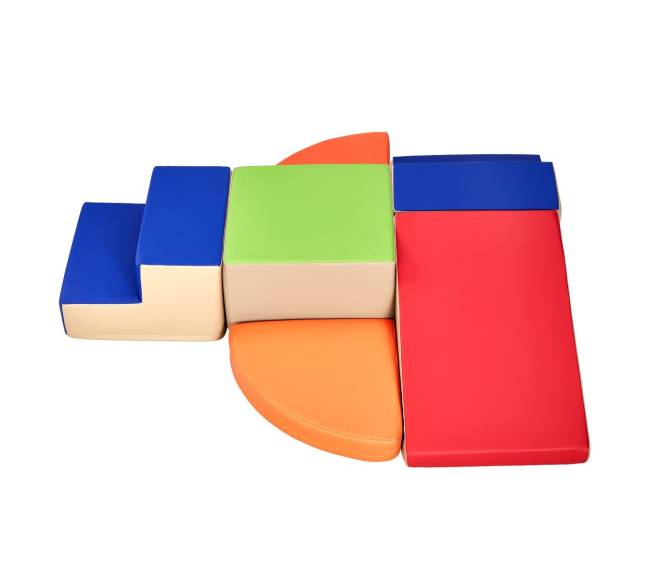 6 dalių vaikams skirtų putplasčio laipynės blokai9