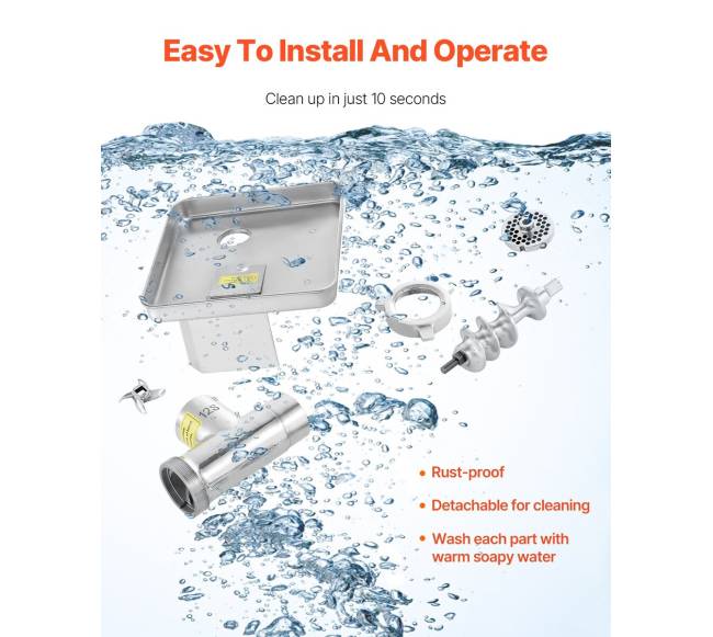 Elektrinė mėsmalė 11 kgmin dešrų gaminimui4