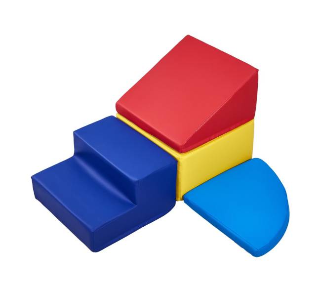 Keturios minkštos laipiojimo kaladėlės vaikams10