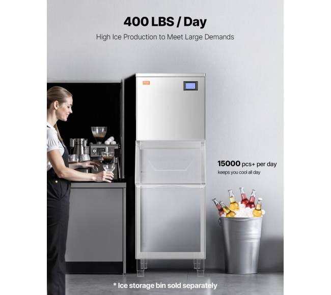 Komercinis 180 kg dienos ledo gaminimo aparatas2