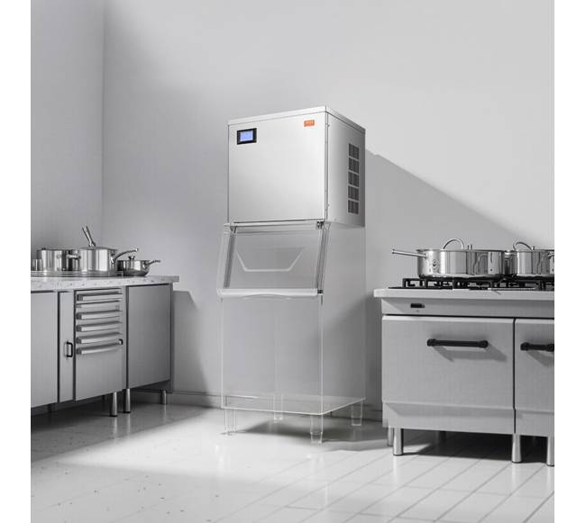 Komercinis 180 kg dienos ledo gaminimo aparatas7