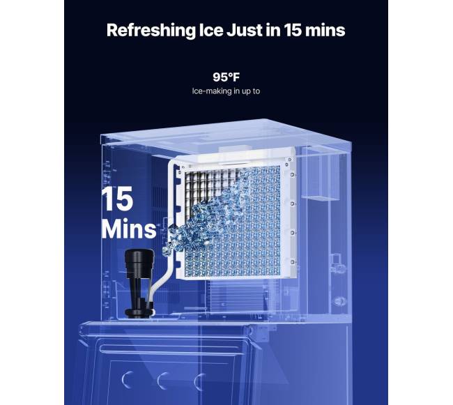 Komercinis ledo aparatas 250 kgd dienai savivalis1