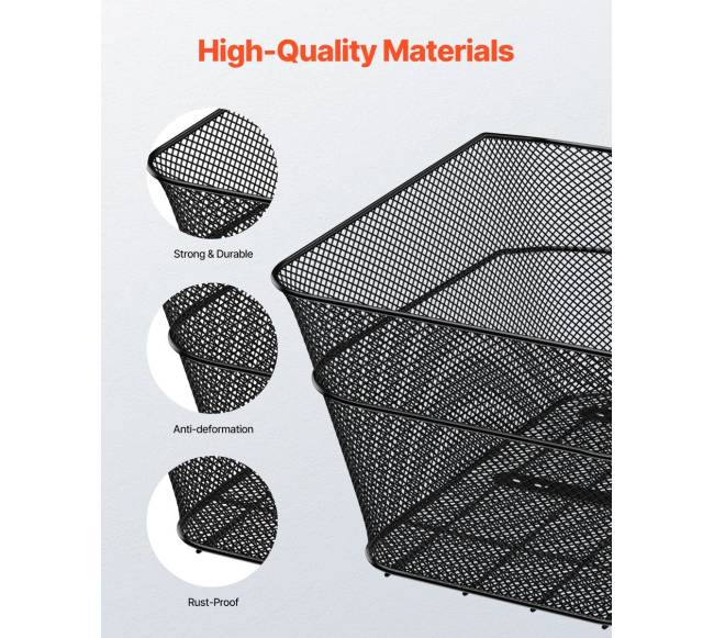 Galinė dviračio krepšys su tinkleliu ir dangčiu4