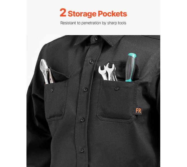 Liepsną atsparus suvirinimo švarkas M dydis3