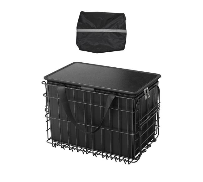 Galinis dviračio krepšelis su tinkliniu pamušalu7