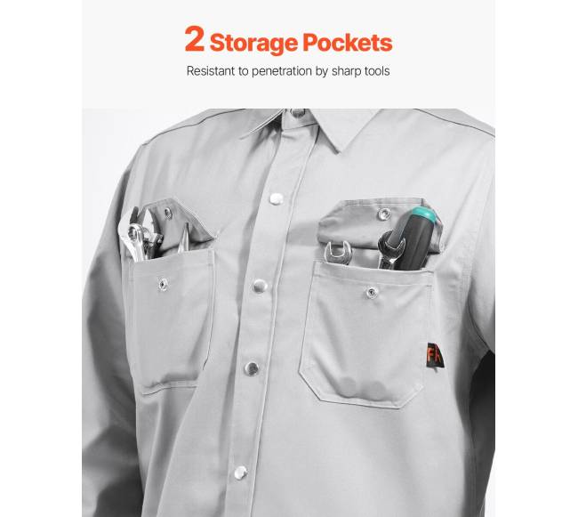 Apsauginė suvirinimo striukė iš medvilnės, XL3